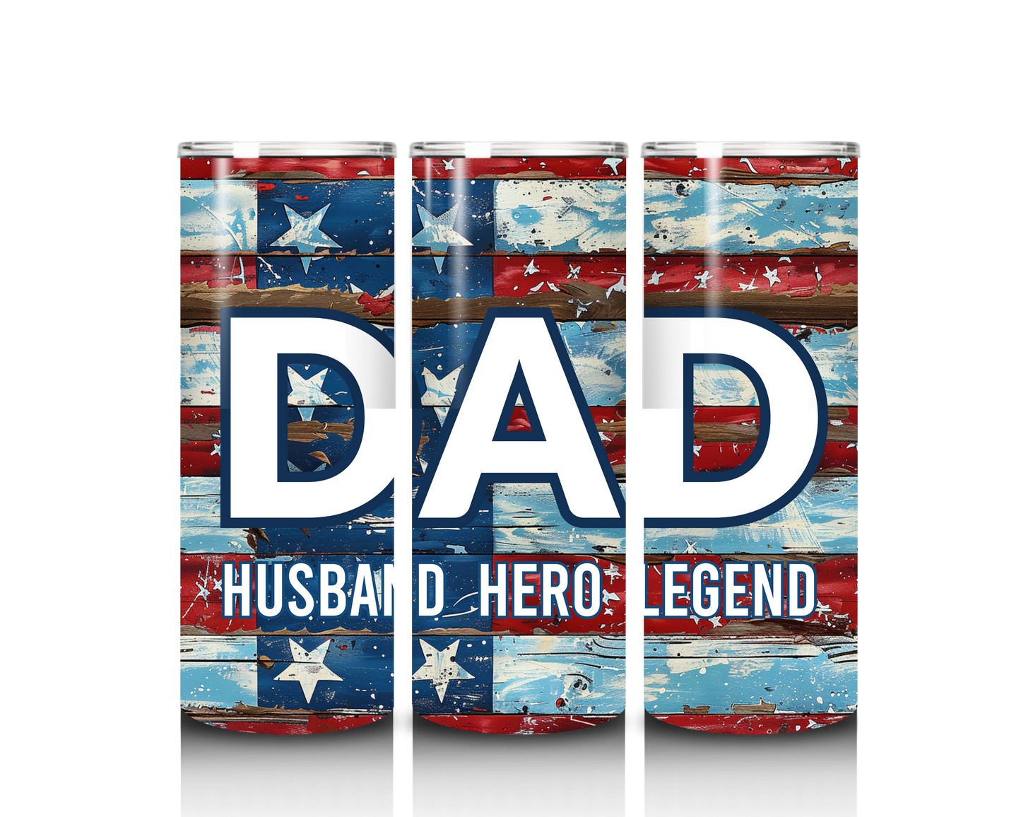 dad tumbler wrap design