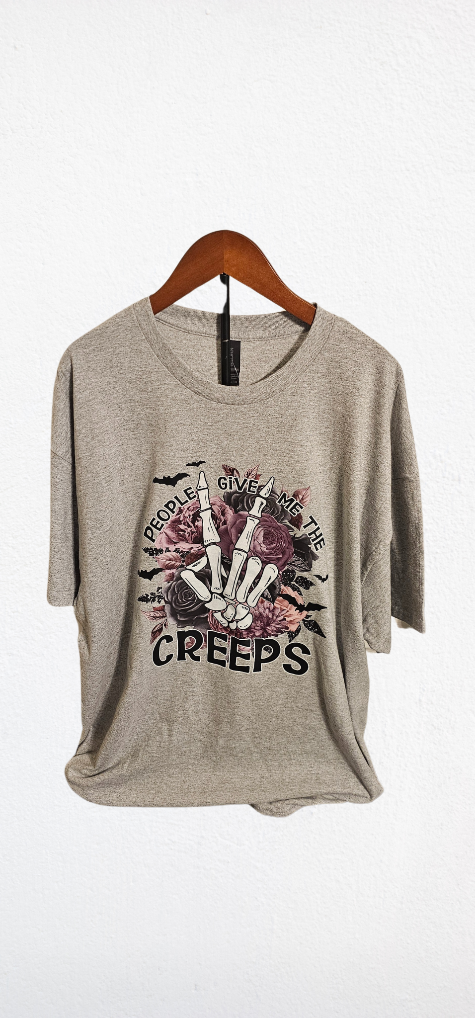 People give me the creeps t-shirt