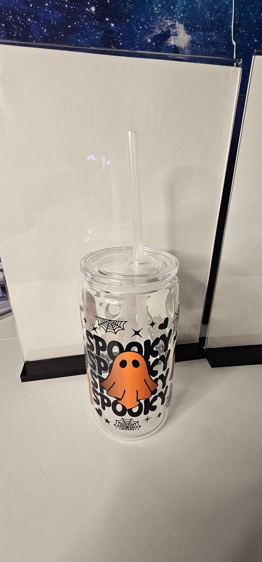 16 oz spooky cup