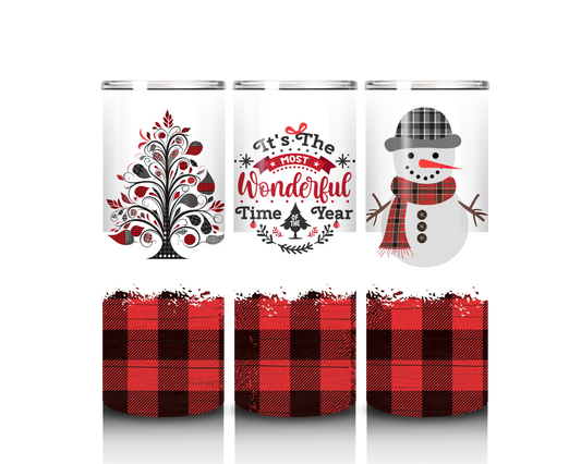 christmas tumbler wrap design