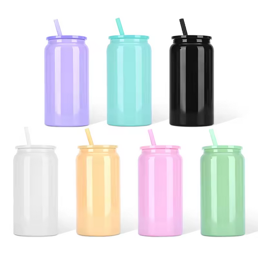 16 oz stainless steel glossy cups