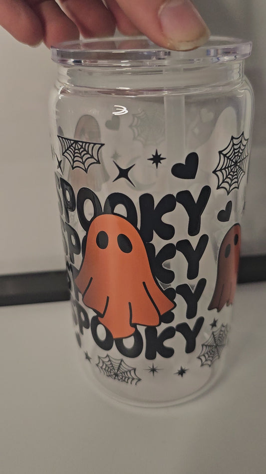 16 oz spooky cup