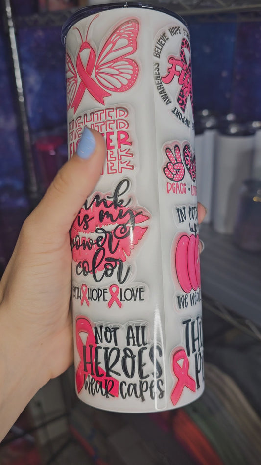 Breast cancer awareness 20 oz
