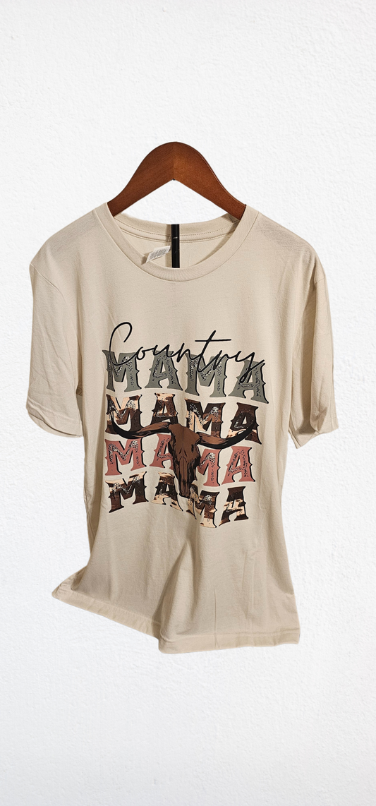 Country mama t-shirt