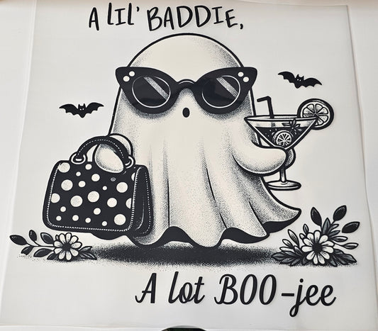 Boo-jee dtf print for t-shirts
